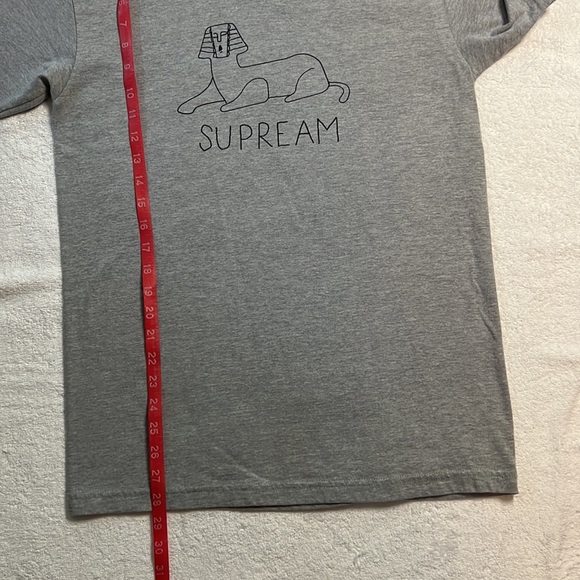 Supreme Mark Gonzales Supream Sphinx T-Shirt in Gray, size M - Picture 7 of 7